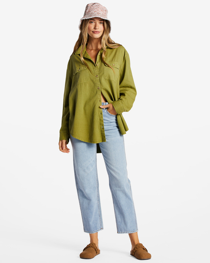So Stoked Twill - Long Sleeve Shirt for Women  ABJWT00431