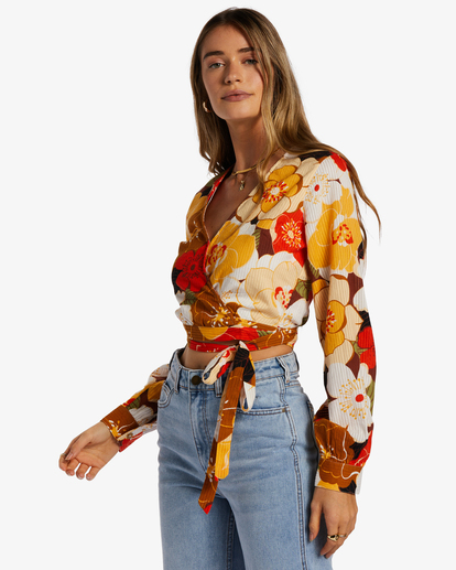 Thats A Wrap - Wrap Blouse for Women  ABJWT00442