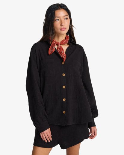 Swell Blouse - Button Down Shirt for Women  ABJWT00487