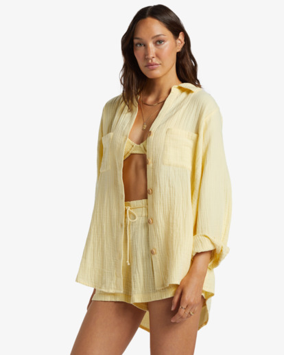 Swell Blouse - Button Down Shirt for Women  ABJWT00487