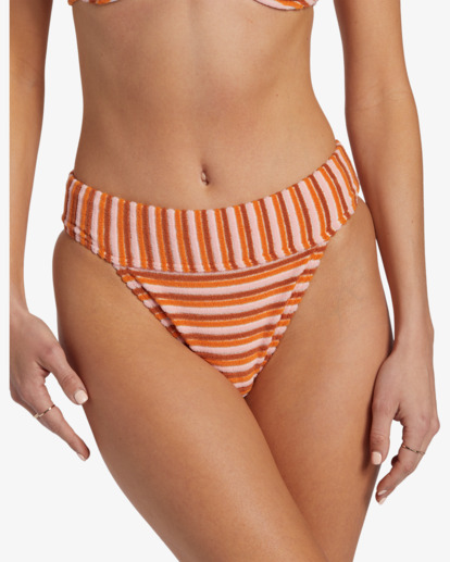 Tides Terry - Mid-Waist Bikini Bottoms for Women  ABJX400929