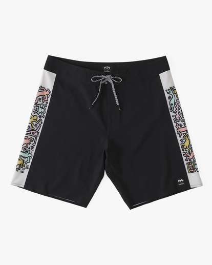 Keith Haring Jam Ciclo D Bah Pro - Performance Board Shorts for Men  ABYBS00368