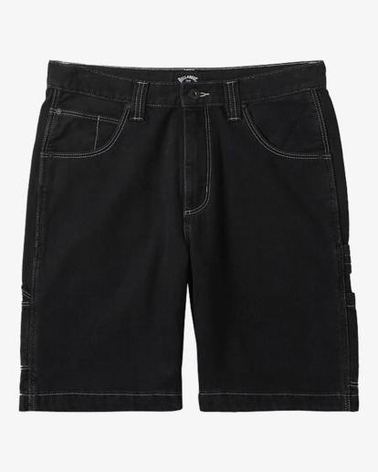 Bad Dog Immortal - Workwear Denim Shorts for Men  ABYDS00105