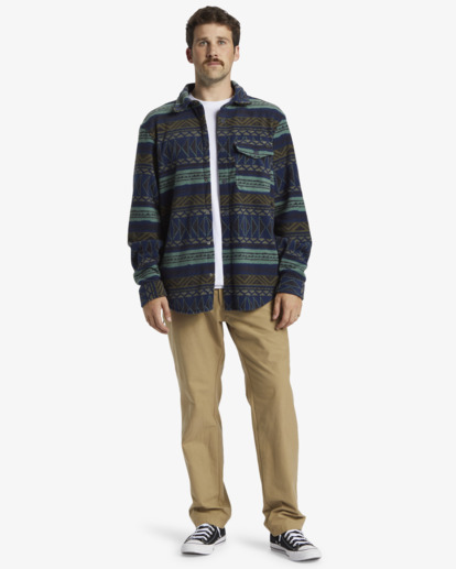 Furnace Flannel - Fleece Overshirt for Men  ABYFT00101