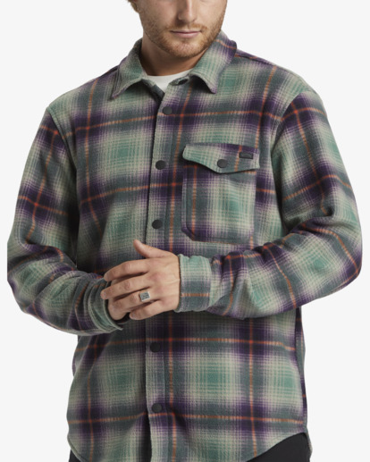 Furnace Flannel - Fleece Overshirt for Men  ABYFT00101