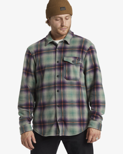 Furnace Flannel - Fleece Overshirt for Men  ABYFT00101