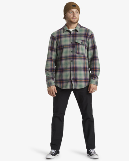 Furnace Flannel - Fleece Overshirt for Men  ABYFT00101