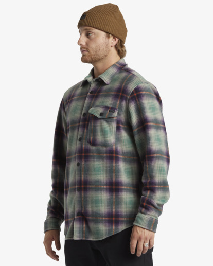 Furnace Flannel - Fleece Overshirt for Men  ABYFT00101