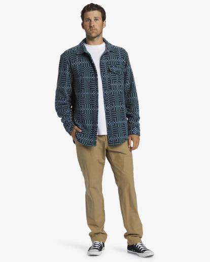 Furnace Flannel - Fleece Overshirt for Men  ABYFT00101