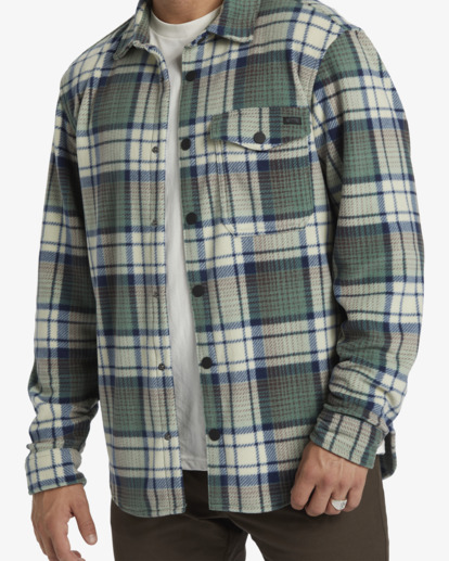 Furnace Flannel - Fleece Overshirt for Men  ABYFT00101