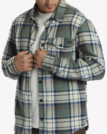 Furnace Flannel - Fleece Overshirt for Men  ABYFT00101