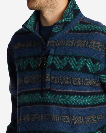 Boundary - Half-Zip Mock Neck Fleece for Men | Billabong