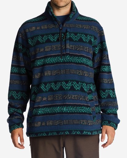 Boundary - Half-Zip Mock Neck Fleece for Men | Billabong
