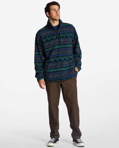 Boundary - Half-Zip Mock Neck Fleece for Men | Billabong