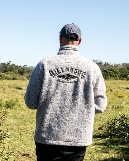 Boundary Tombstone - Half-Zip Fleece for Men  ABYFT00432