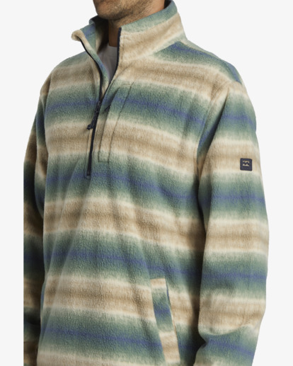 Boundary - Polar Fleece Half Zip Pullover for Men  ABYFT00463