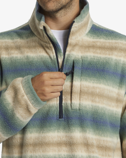 Boundary - Polar Fleece Half Zip Pullover for Men  ABYFT00463