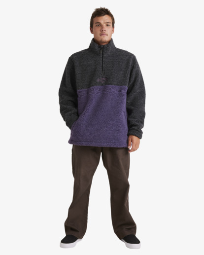 Boundary Tombstone - Mock Neck Fleece for Men  ABYFT00501