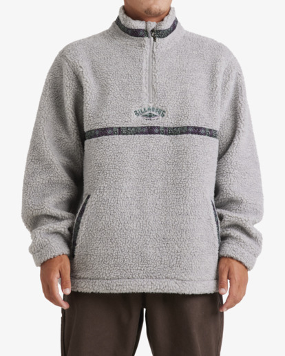 Boundary Tombstone - Mock Neck Fleece for Men  ABYFT00501