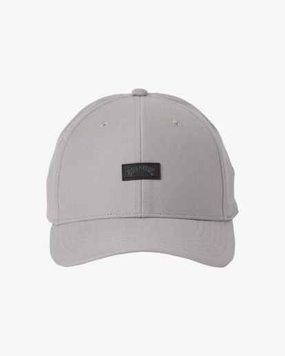 billabong, Surftrek - 6-Panel Snapback Hat With Silicon Patch On Centre Front Crown for Men, ALLOY GREY (agr) Surftrek - 6-Panel Snapback Hat With Silicon Patch On Centre Front Crown for Men  ABYHA00136