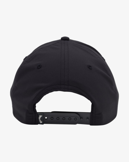 Surftrek - 6-Panel Snapback Hat With Silicon Patch On Centre Front Crown for Men  ABYHA00136