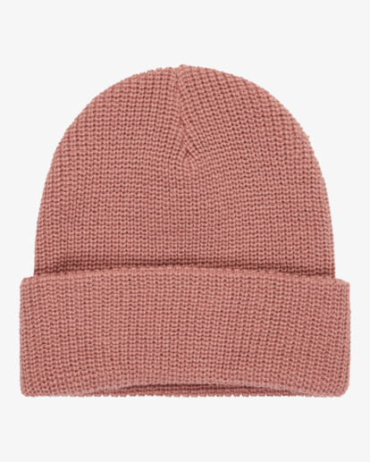 billabong, Arcade - Skull Fit Beanie mit Bündchen für Männer, ASH ROSE (mkm0) Arcade - Skull Fit Knit Cuffed Beanie for Men  ABYHA00512