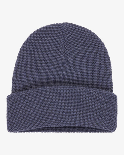 billabong, Arcade - Skull Fit Beanie mit Bündchen für Männer, SLATE BLUE (slb) Arcade - Skull Fit Knit Cuffed Beanie for Men  ABYHA00512