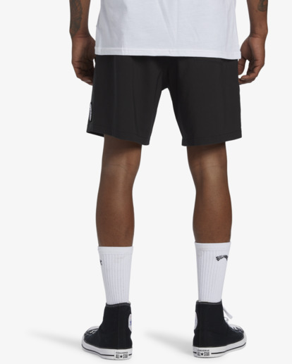 billabong, DJ Javier Dog Days Layback 17" - Swim Shorts for Men, BLACK (blk) DJ Javier Dog Days Layback 17" - Swim Shorts for Men  ABYJV00125