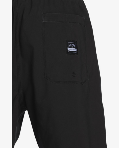 billabong, DJ Javier Dog Days Layback 17" - Swim Shorts for Men, BLACK (blk) DJ Javier Dog Days Layback 17" - Swim Shorts for Men  ABYJV00125