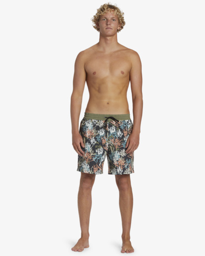 Coral Garden Layback 17" - Swim Shorts for Men  ABYJV00130