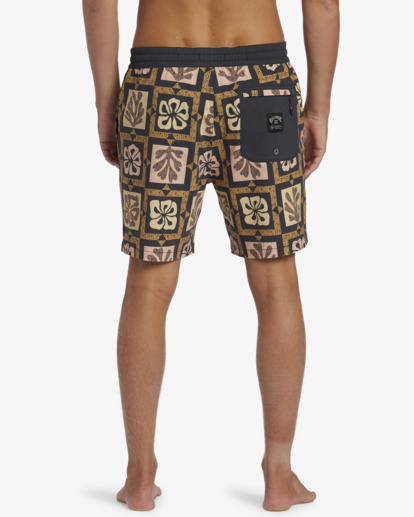 Tiki Reef Layback 17" - Swim Shorts for Men  ABYJV00131