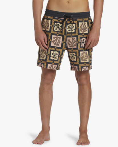 Tiki Reef Layback 17" - Swim Shorts for Men  ABYJV00131