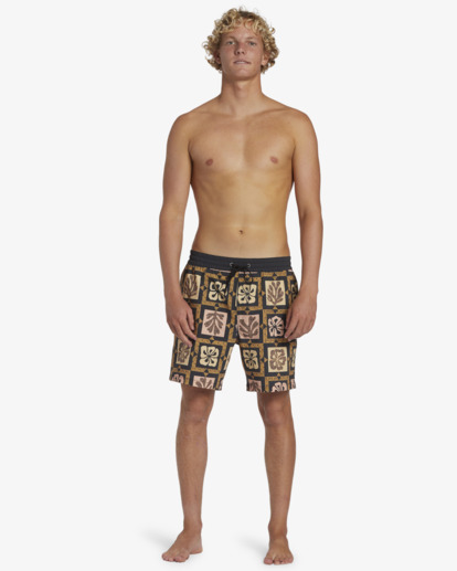 Tiki Reef Layback 17" - Swim Shorts for Men  ABYJV00131