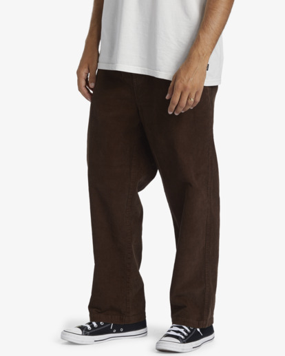 Larry   - Elastic Waist Corduroy Pants for Men  ABYNP00185