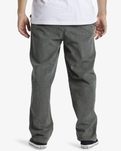 Larry   - Elastic Waist Corduroy Pants for Men  ABYNP00185