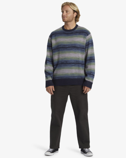 Stripe - Crew Neck Jumper for Men  ABYSW00111