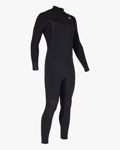 billabong, 5/4mm Furnace - Combinaison de surf zip poitrine pour Homme, BLACK (blk) 5/4mm Furnace - Chest Zip Wetsuit for Men  ABYW100188