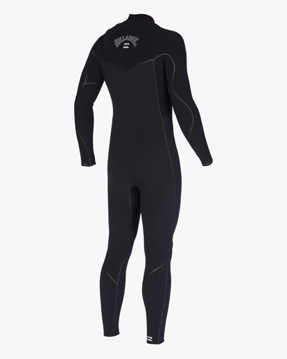 billabong, 5/4mm Furnace - Combinaison de surf zip poitrine pour Homme, BLACK (blk) 5/4mm Furnace - Chest Zip Wetsuit for Men  ABYW100188