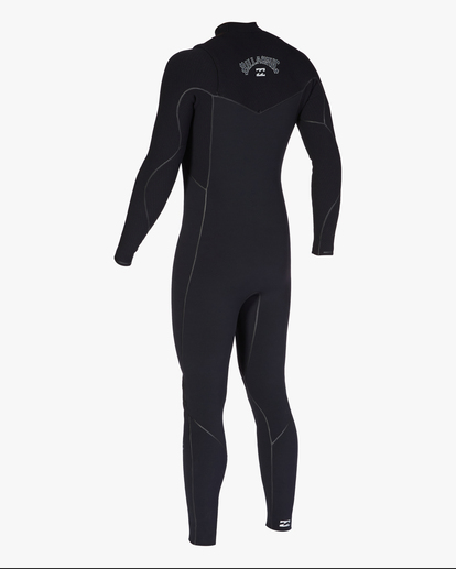 billabong, 5/4mm Furnace - Combinaison de surf zip poitrine pour Homme, BLACK (blk) 5/4mm Furnace - Chest Zip Wetsuit for Men  ABYW100188