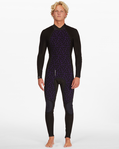 billabong, 4/3mm Absolute - Back-Zip-Neoprenanzug für Männer, BLACK (blk) 4/3mm Absolute - Back Zip Wetsuit for Men  ABYW100190