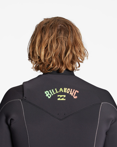billabong, 3/2mm Absolute - Chest Zip Wetsuit for Men, BLACK FADE (bcf) 3/2mm Absolute - Chest Zip Wetsuit for Men  ABYW100192