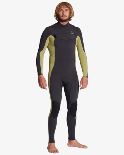 billabong, 3/2mm Absolute - Chest Zip Wetsuit for Men, CACTUS (cac) 3/2mm Absolute - Chest Zip Wetsuit for Men  ABYW100192