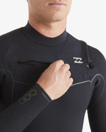 5/4mm Furnace Natural - Chest Zip Wetsuit for Men  ABYW100228