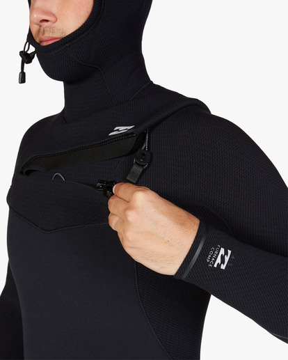 4/3mm Furnace Comp - Hooded Chest Zip Wetsuit for Men  ABYW200112