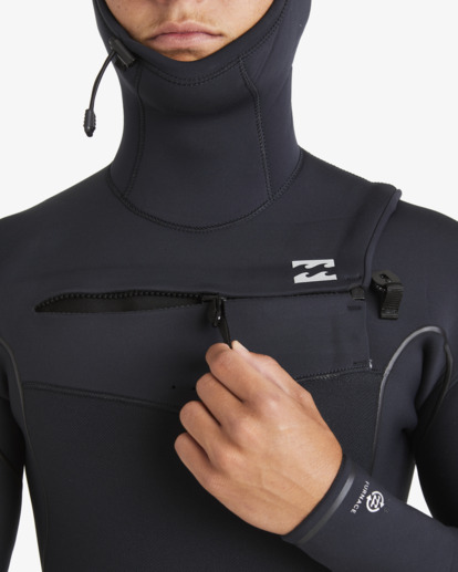 6/5mm Furnace Natural - Chest Zip Wetsuit for Men  ABYW200121