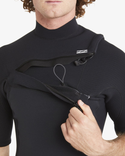 billabong, 2/2mm Revolution Natural - Chest Zip GBS Wetsuit for Men, BLACK (blk) 2/2mm Revolution Natural - Chest Zip GBS Wetsuit for Men  ABYW300117