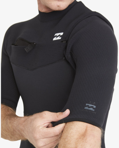 billabong, 2/2mm Revolution Natural - Chest Zip GBS Wetsuit for Men, BLACK (blk) 2/2mm Revolution Natural - Chest Zip GBS Wetsuit for Men  ABYW300117