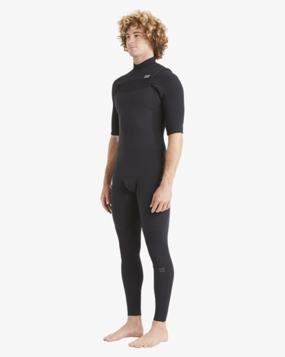billabong, 2/2mm Revolution Natural - Chest Zip GBS Wetsuit for Men, BLACK (blk) 2/2mm Revolution Natural - Chest Zip GBS Wetsuit for Men  ABYW300117
