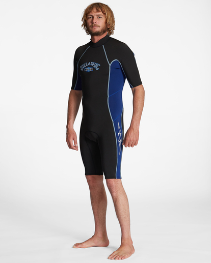 2/2mm Absolute - Short Sleeve Back Zip Springsuit for Men  ABYW500117