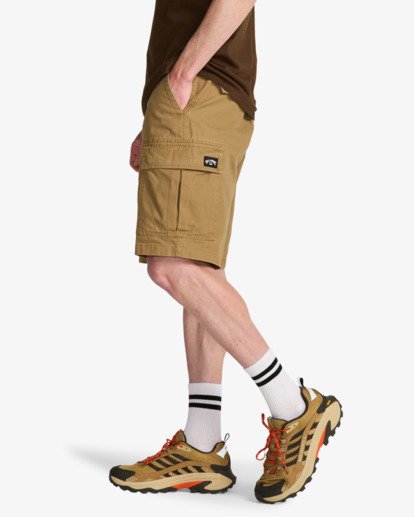 billabong, Combat - Cargo Short voor Heren, LIGHT KHAKI (lkh) Combat - Cargo Shorts for Men  ABYWS00207